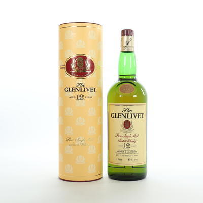 Glenlivet 12 Year Old  1 Litre 