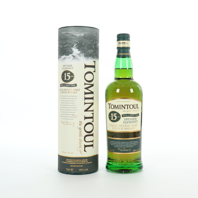 Tomintoul 15 Year Old  With A Peaty Tang 