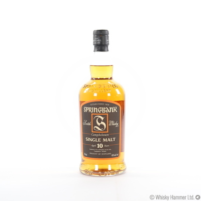 Springbank 10 Year Old  75cl 
