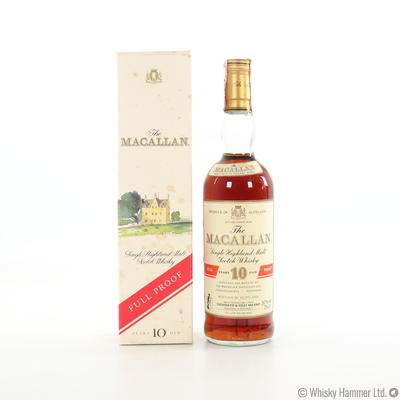 Macallan 10 Year Old  Full Proof  Giovinetti   Figli  75cl 